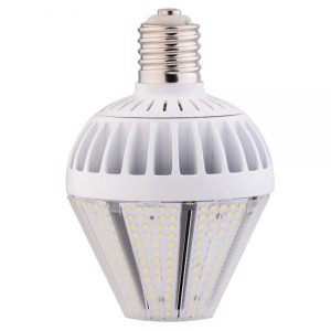 Corn Lamp 40W 4,800lm 5700K with 100-277VAC White Finish (6)