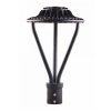 LED Post Top IP67 30W 3,900lm with Black Finish for Street Scapes Lighting (5)