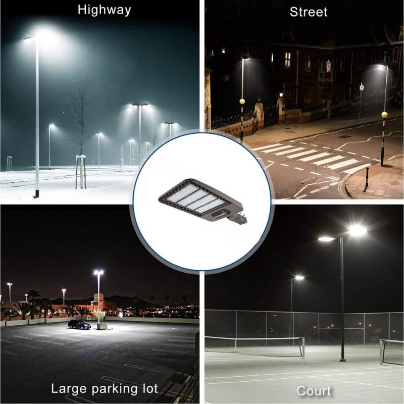 Led Shoebox Area Light 13000lm For Outdoor Area 3