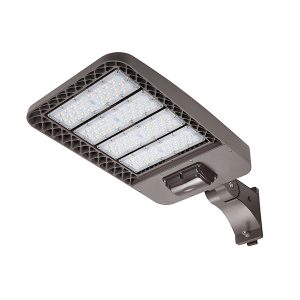 Led Shoebox Light Fixture 300w 39,000lm With Direct Arm Mount (1)