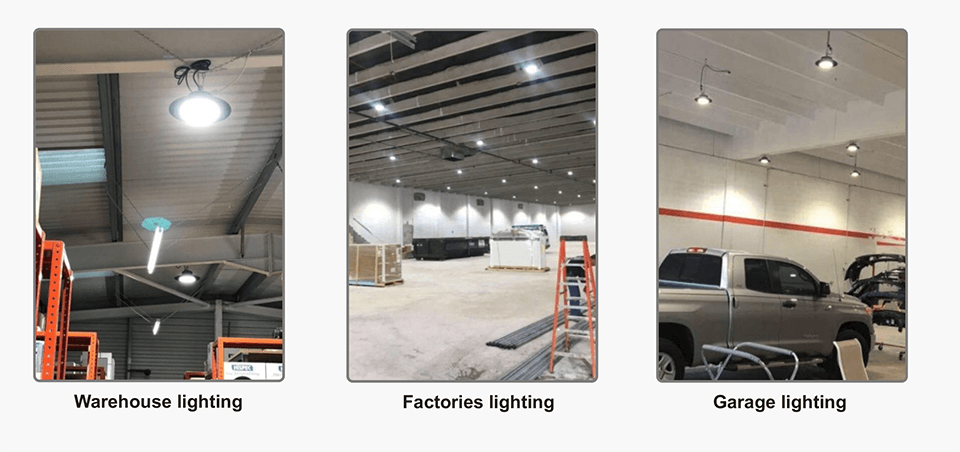 100 Watt UFO LED High Bay application