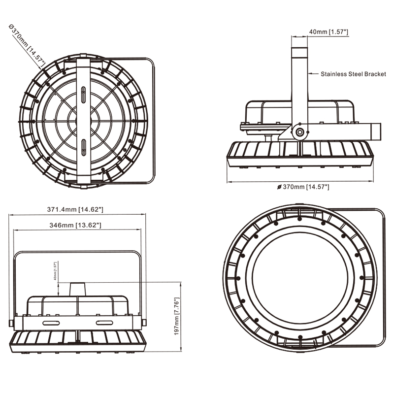 B Series Type B3 Size Info