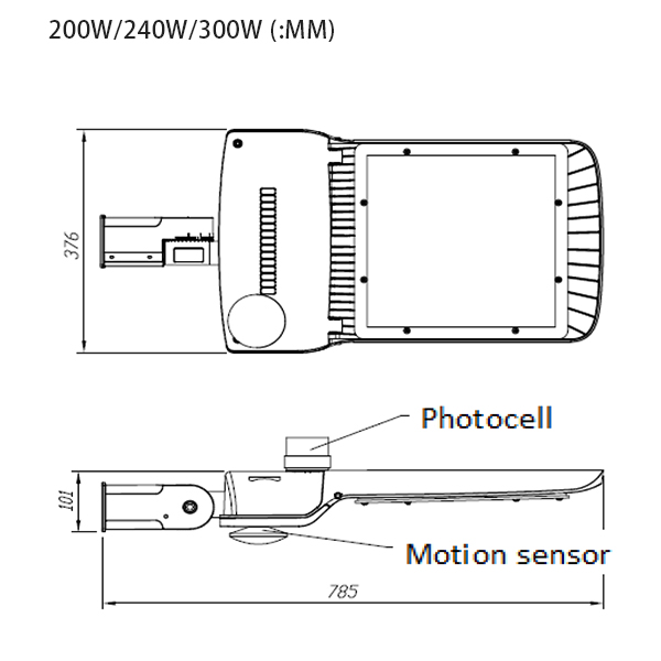 200w 240w 300w Size