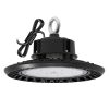 Led Ufo 240w 31,200lm 5700k With 100 277vac Black Finish For Supermarket Lighting 250