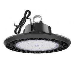 Ufo Led Fixtures 100w Ip65 13,000lm 5700k Black Finish 100 277vac 250