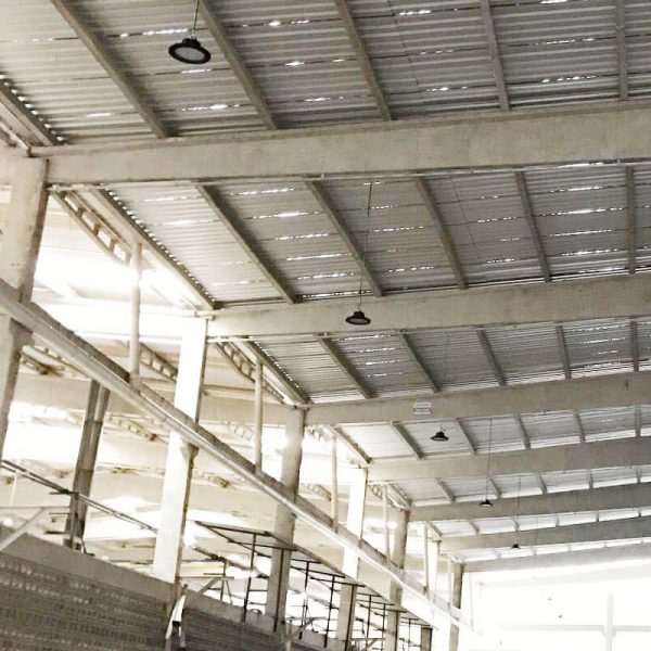 150w Ufo Led Ip65 19,500lm 5000k With Ring Mounted Black Finish For Warehouse Lighting (3)