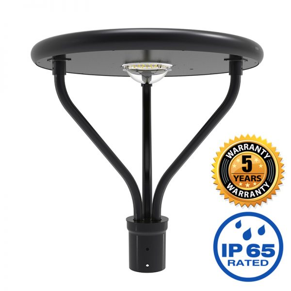 20w All In One Solar Led Pole Top Area Light 5000k (6)