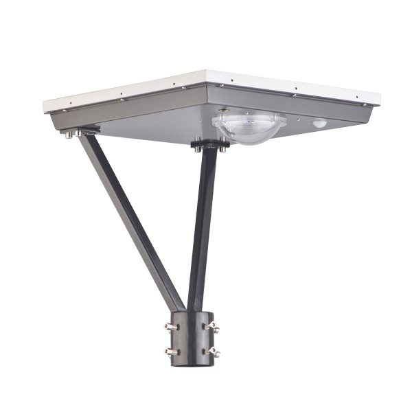 20w Solar Garden Post Light 5000k 3,000lm (1)