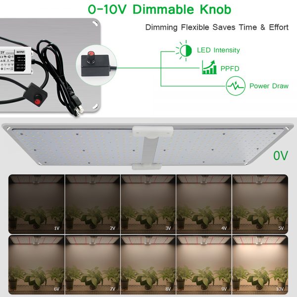 220w Indoor Plant Lights Ip65 3500k With Full Spectrum 100 277v (3)