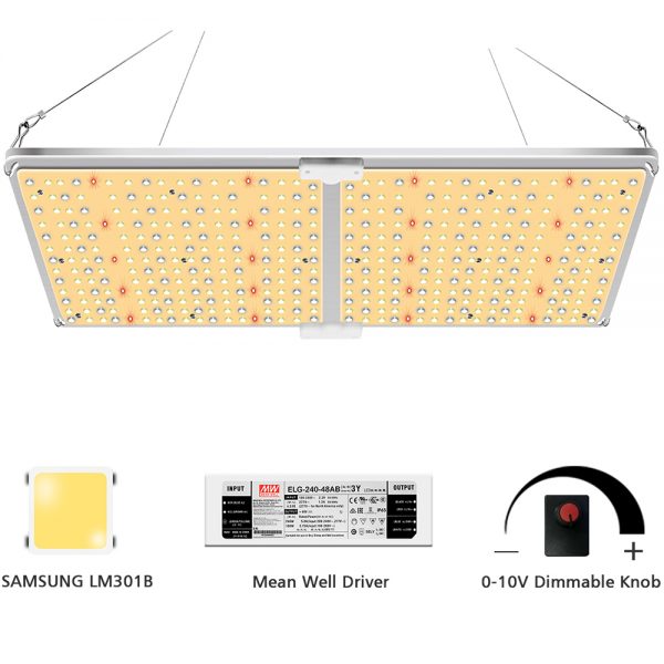 220w Indoor Plant Lights Ip65 3500k With Full Spectrum 100 277v (7)