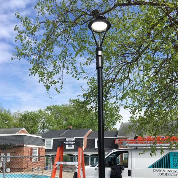 Led Post Top Light 50w 6,500lm Ip67 For Public Parks Lighting (8)