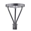 Solar Led Post Top Light 25w Ip65 3,000lm 75w Mental Halide Equivalent For Area Lighting 250