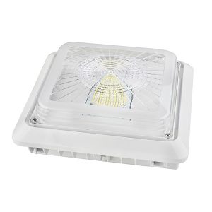 Led Gas Station Canopy Lights 55w 5000k 6,050 Lumen With Etl Dlc Listed (1)