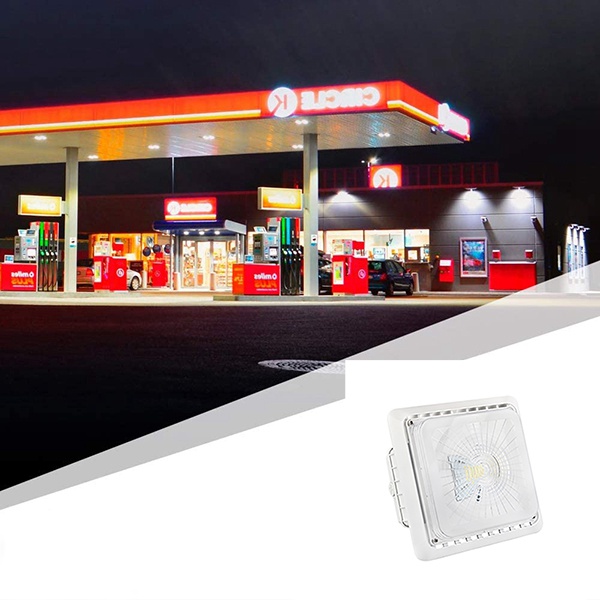 Led Gas Station Canopy Lights Fixture 40w 5000k With 5,200 Lumen (3)
