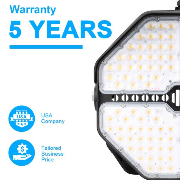 350w Led Sports Lighting 51000lm Ip65 5000k Bright White 1 10v Dimmable With Etl Dlc Listed For Stadium (5)