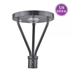 Easy Installation Solar Energy Led Post Top 25w 3,000lm Ip65 Etl Dlc Certified For Courtyard Lighting 250