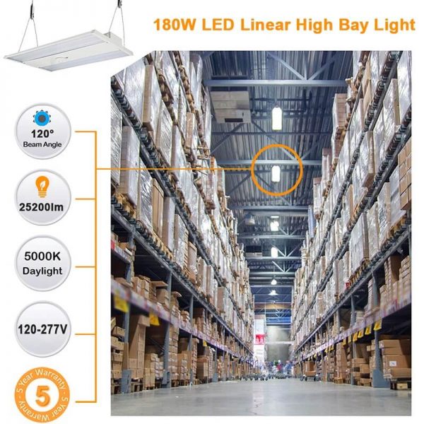 Led Linear Shop Light 180w 5000k 25200lm With Ul Dlc Etl Certificated For Workshop (1)