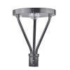 25w Post Top Led Light Ip65 3000 Lumens Solar Power With Dlc Etl Approved For Public Park 250
