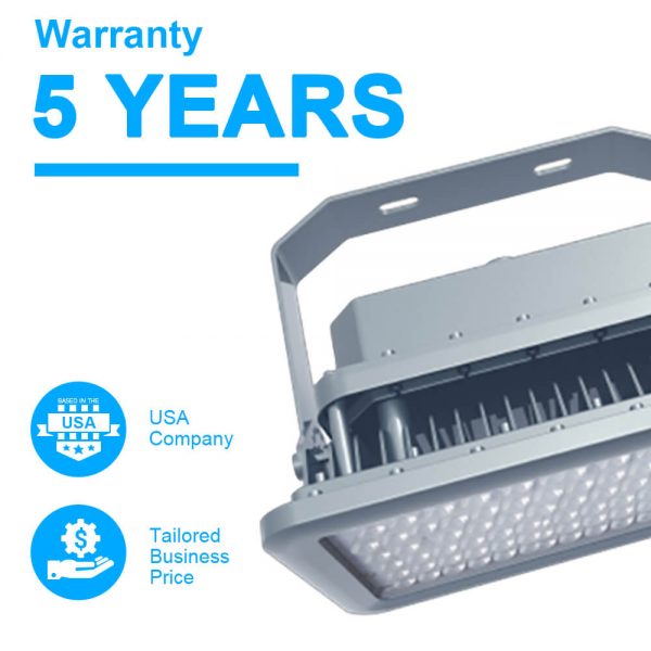 Explosion Proof Flood Lights 80w Etl Ul Listed 11,200 Lumens 5000k Ac100 277v (2)