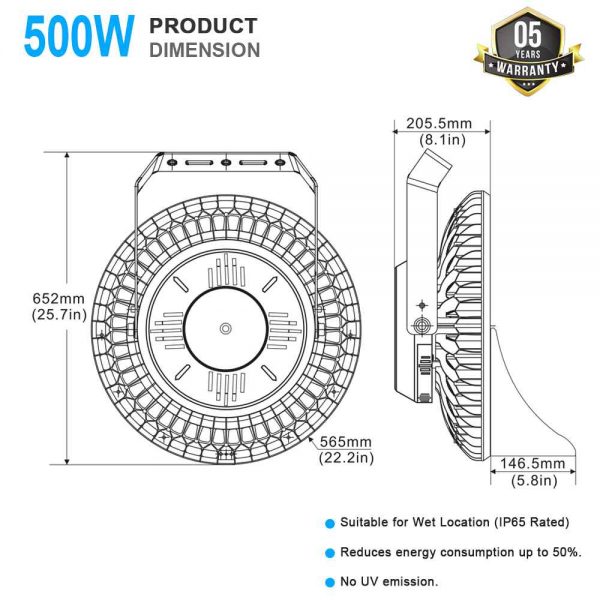 Led Stadium Lights 500w Ip65 5700k With 100 277vac For Stadium Lighting 4.jpg