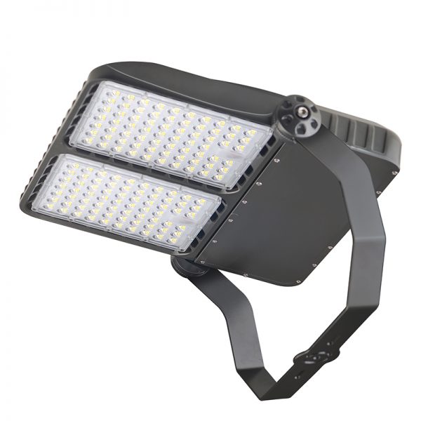 Shoebox Floodlight 200w 28000lm 5000k Ip65 U Bracket 180° Rotatable Dlc Etl Certified For Car Dealerships