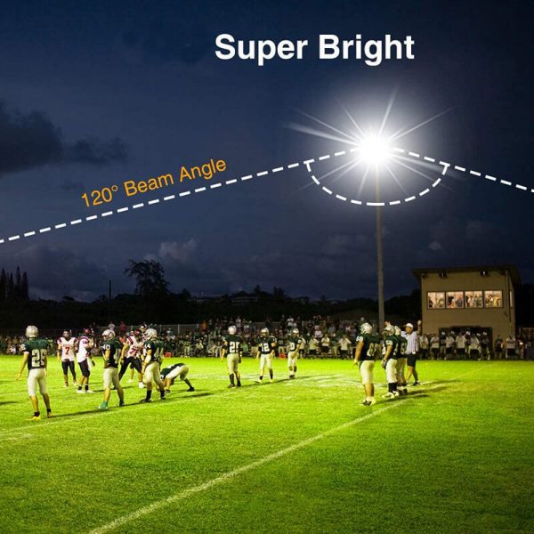300w Outdoor Stadium Lights 42000lm 5000k Ip65 With Etl Dlc Listed For Football Courts (11)