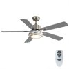 Reversible Ceiling Fan With Led Light 52 Inch 5 Blade With Remote Control And Light Kit Included For Bedroom 250