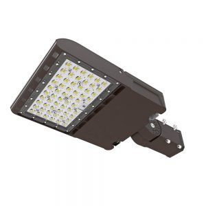 Shoebox Lighting 100w 150lmw 5000k Ip65 Ac100 277v Type Iii Beam Angle With Etl Dlc Listed For Street 250