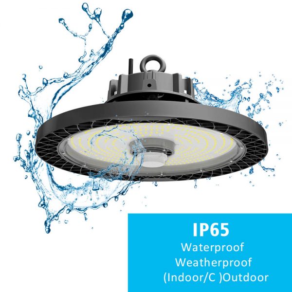Ufo High Bay Led 100w 14000lm Ip65 5000k Ac100 277v 120° Beam Angle With Etl Dlc Listed For Warehouse (11)