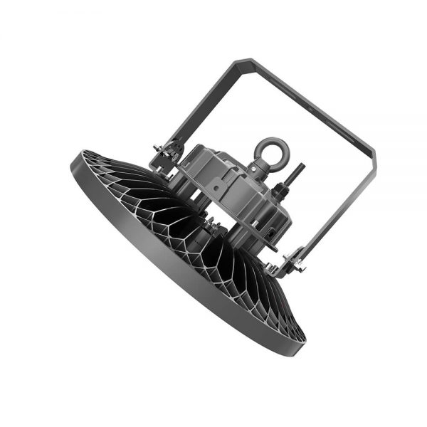 Ufo High Bay Led 100w 14000lm Ip65 5000k Ac100 277v 120° Beam Angle With Etl Dlc Listed For Warehouse (3)