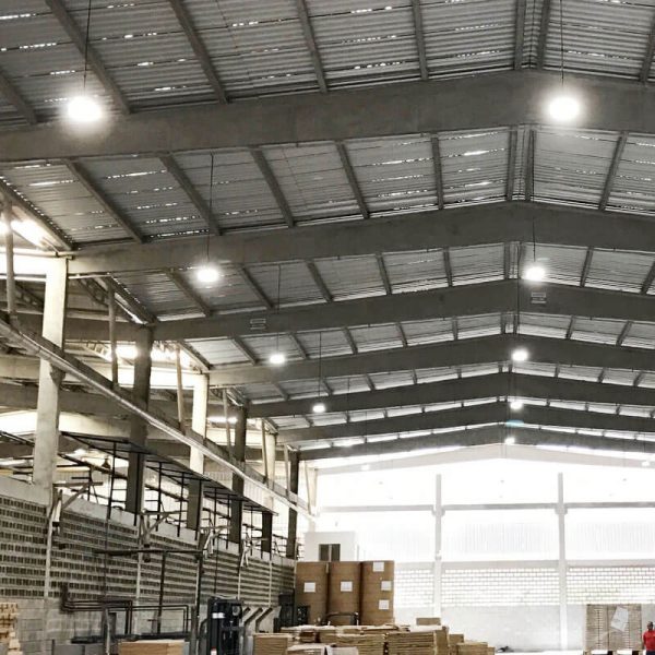 Ufo High Bay Led 100w 14000lm Ip65 5000k Ac100 277v 120° Beam Angle With Etl Dlc Listed For Warehouse (7)