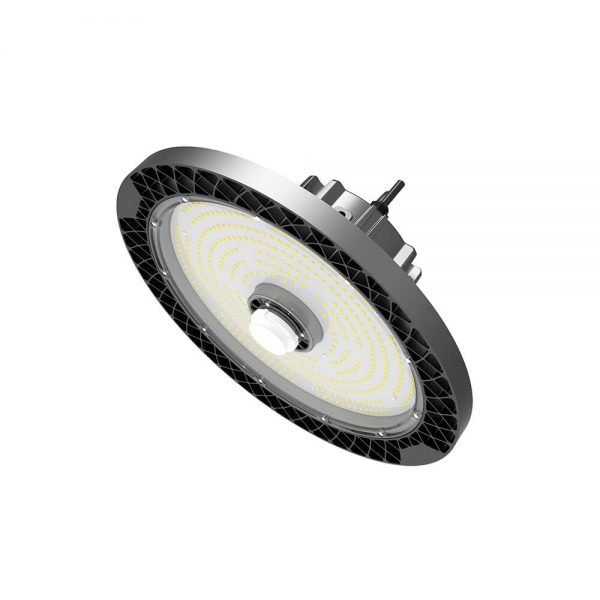 Ufo High Bay Light 150w 21000lm Ip65 5000k Ac100 277v 120° Beam Angle With Etl Dlc Listed For Workshop (4)