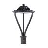 Adjustable Post Top Led Area Light 30w 50w 75w In One Light Ac100 277v Ip67 With Dlc Listed For Yard 250