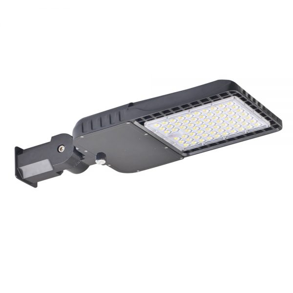 Led Shoebox Fixtures 100w150w200w And 3000k4000k5000k All In One Ip65 With Slipfitter Mount 100 277vac (3)
