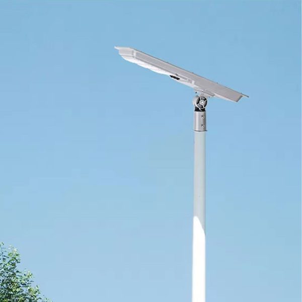 Solar Street Lights Outdoor Dusk To Down 100w 5000k 7030lm With 60mm Angle Adjustable Spigot For Pathway Lighting