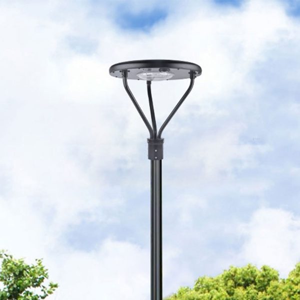25w Solar Post Top Light 3000 Lumens Ce Rohs Listed Solar Pole Top Lights Ip65