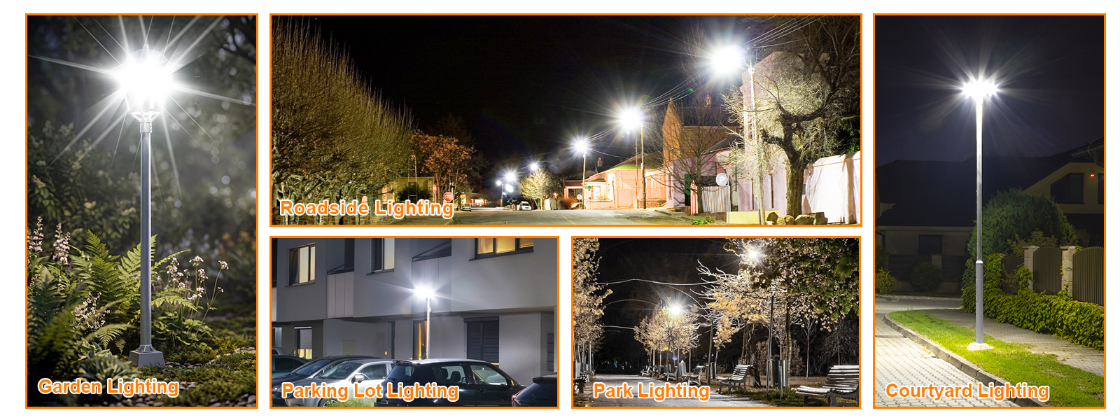 25w 30w 50w 75w All In One Post Top Area Light Ac100 277v Cct Adjustable 3000k4000k5000k White Finish With Etl Listed For Garden (8)