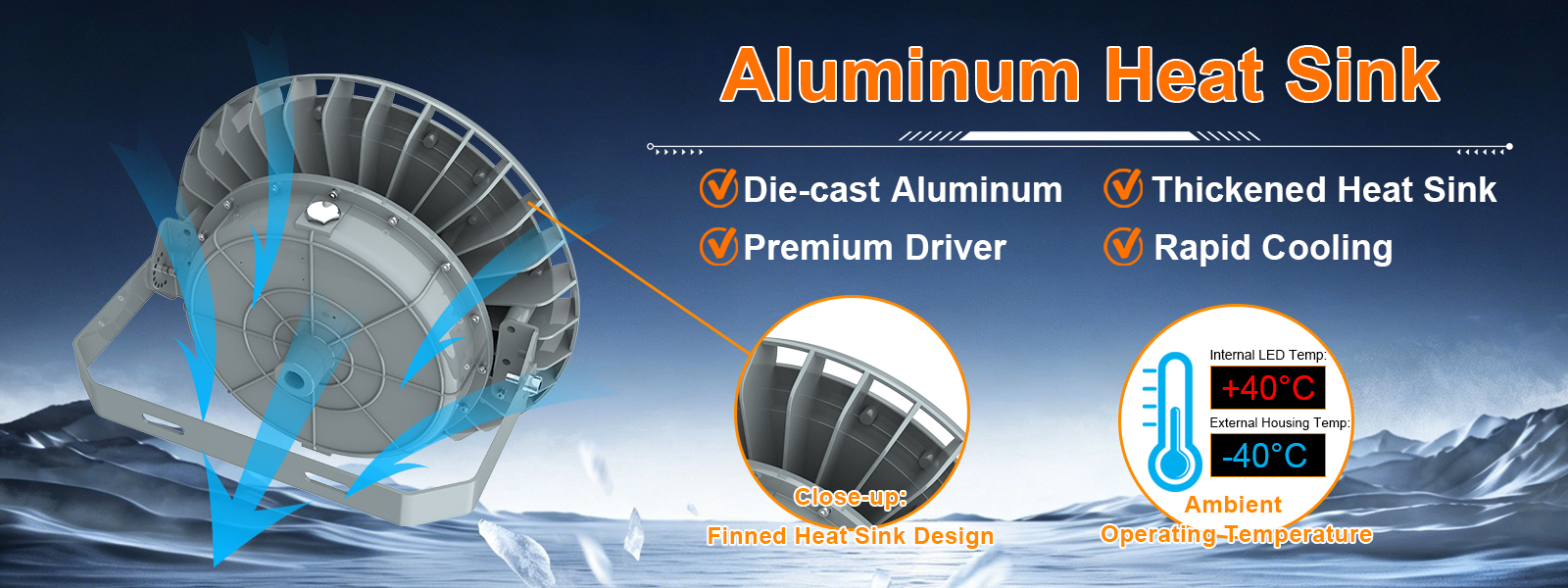 Class I Division Ii Hazardous Locations Luminaires 300w Ac100 277v 5000k Dimmable 42000lm Ip66 With Etl Ul Certified For Offshore Oil Rigs (6)