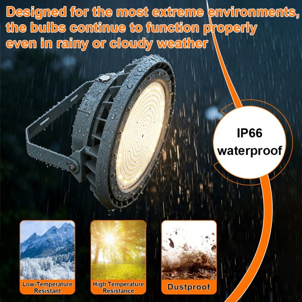 Class I Division Ii Hazardous Locations Luminaires 300w Ac100 277v 5000k Dimmable 42000lm Ip66 With Etl Ul Certified For Offshore Oil Rigs (7)