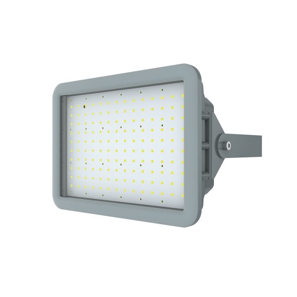 Explosion Proof Work Light Ac100 277v 400w Ip66 5000k 56000lm With Adjustable Trunnion Bracket For Chemical Plant (7)