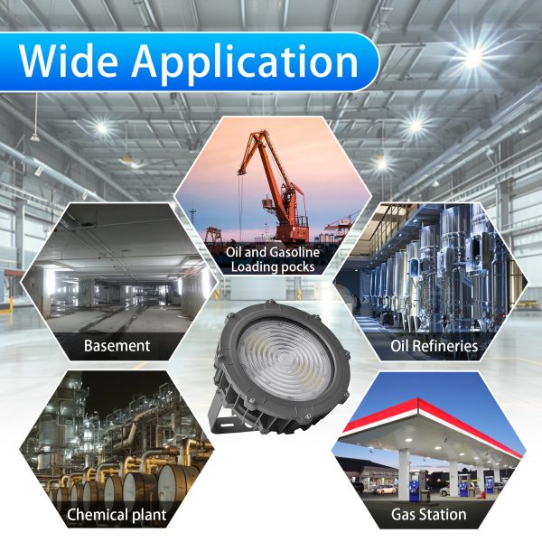 Led Explosion Proof Lamps 60w 10500 Lumens Ac120 277v 5000k Ip66 C1d2 Etl Ul Listed (5)