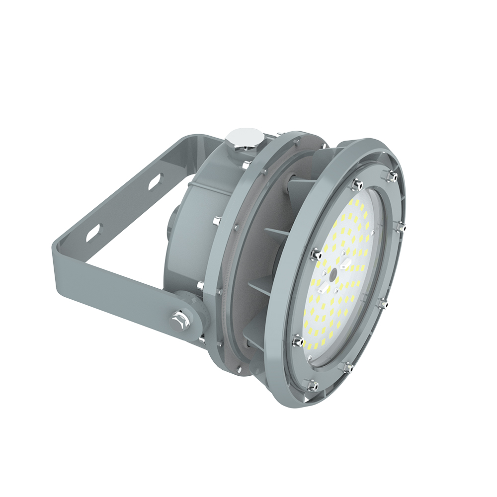Portable Explosion Proof Lamp 60w Ac100 277v 5000k Dimmable 8100lm Ip66 With Adjustable Trunnion Bracket For Hazardous Locations (9)