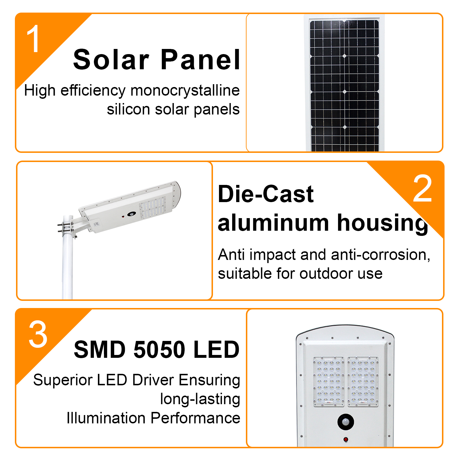 Street Lamp Solar 30w Cct Adjustable 5000k6000k Dusk To Down Ip65 With Pir Sensor For Pathway Lighting (1)