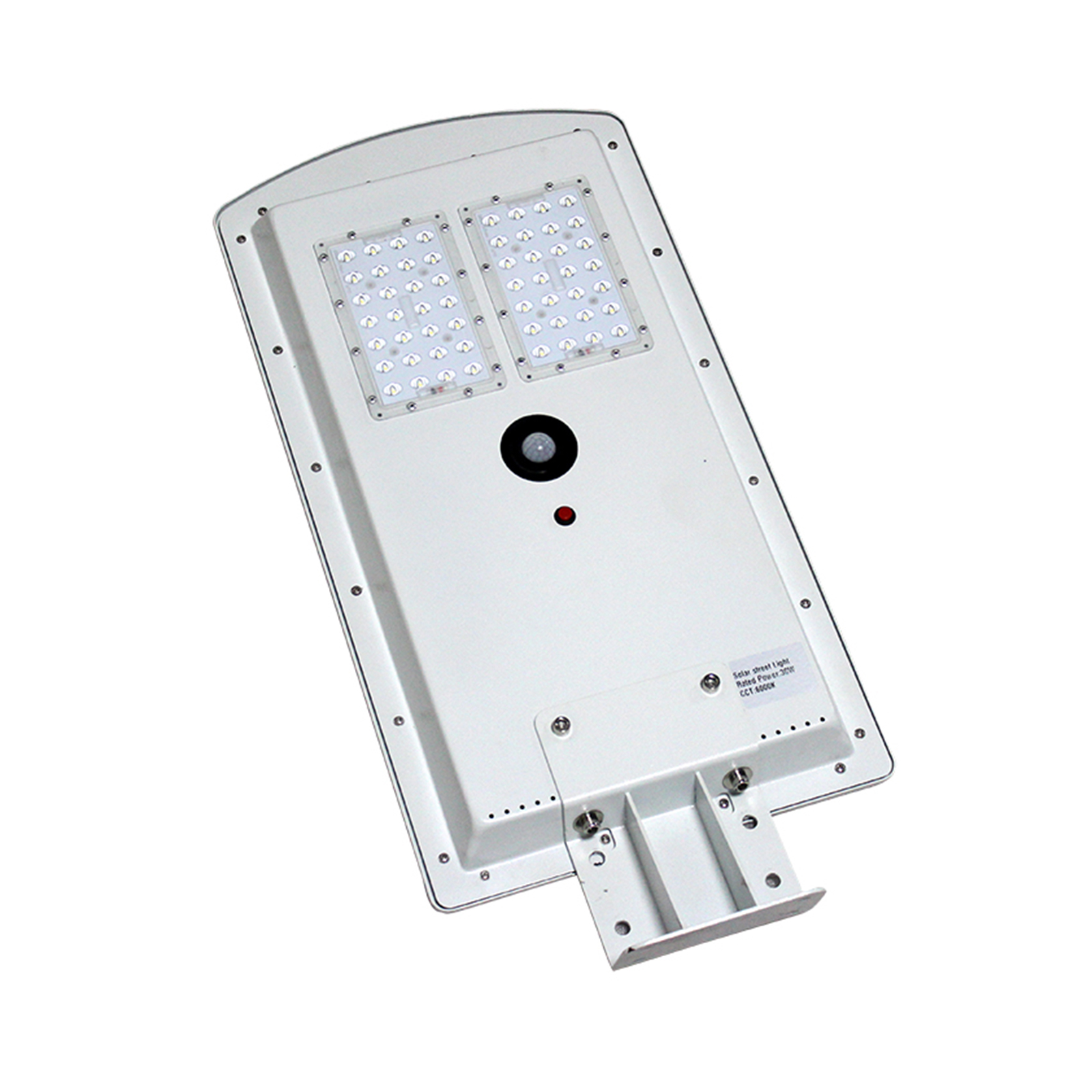 Street Lamp Solar 30w Cct Adjustable 5000k6000k Dusk To Down Ip65 With Pir Sensor For Pathway Lighting (8)