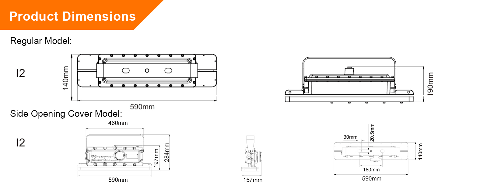 2ft Explosion Proof Led Linear Light 40w Ac100 277v 5000k Ip66 With Etl Ul Listed For Class I Division I Hazardous Location (6)