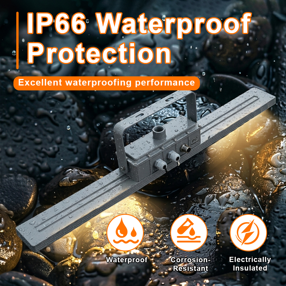 4ft Led Linear Explosion Proof Light 60w Ac100 277v 4000k Ip66 With Etl Ul Listed For Class I Division Ii Hazardous Area (4)