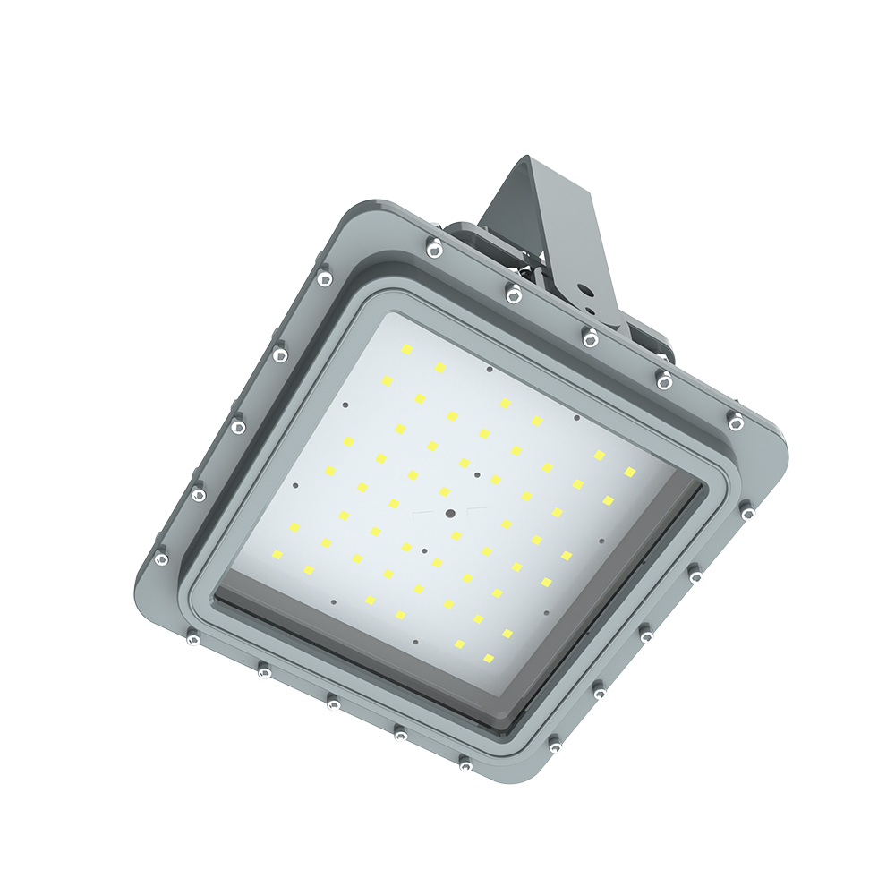 80w Explosion Proof Led Flood Light Ac100 277v 11200lm 5000k Dimmable Ip66 Etl Ul Listed With Adjustable Trunnion Bracket For Mining Site (1)