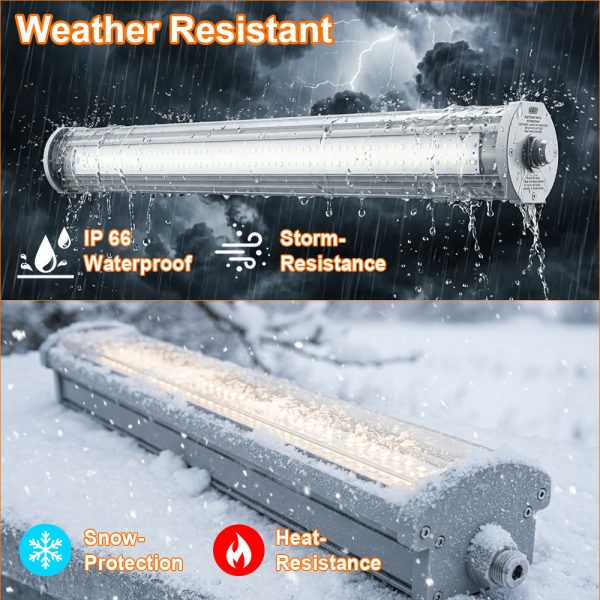 Explosion Proof Led Linear Light 80w 4ft Ac100 277v Dimmable 10800lm 5000k Ip66 Etl Ul Listed For Class I Division Ii Hazardous Area (3)