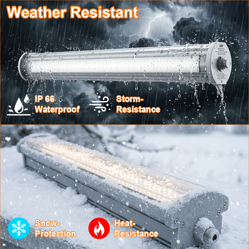Explosion Proof Led Linear Light 80w 4ft Ac100 277v Dimmable 10800lm 5000k Ip66 Etl Ul Listed For Class I Division Ii Hazardous Area (3)
