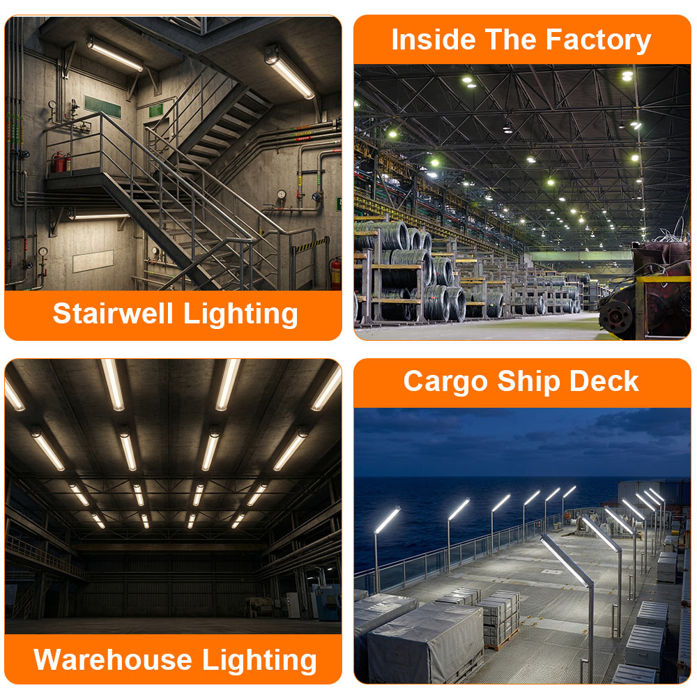 Explosion Proof Led Linear Light 80w 4ft Ac100 277v Dimmable 10800lm 5000k Ip66 Etl Ul Listed For Class I Division Ii Hazardous Area (7)